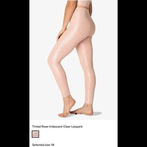 NEW Shiny Leopard High Waisted Midi Legging